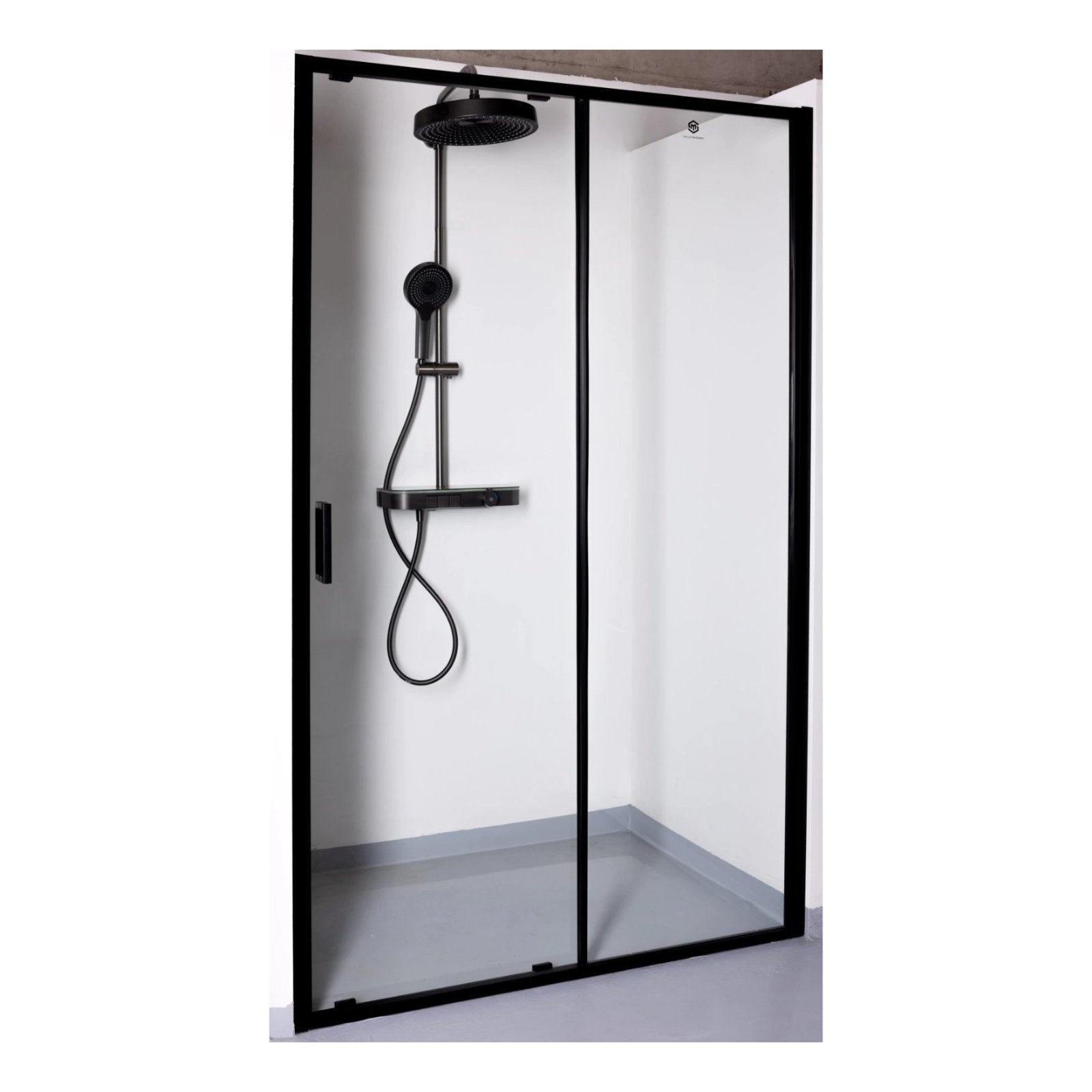 Mampara de ducha vidrio templado 6mm DR-MPR5